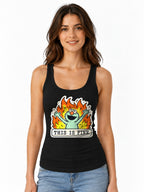 This Is Fine - Black