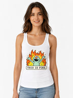 This Is Fine - White