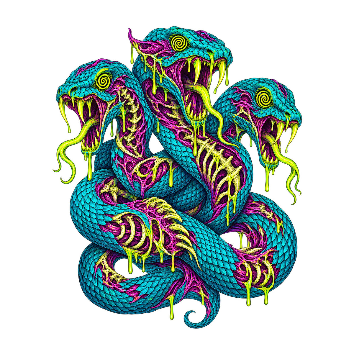 Three Headed Serpent