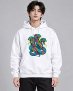 Three Headed Serpent - White