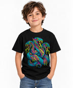 Three Headed Serpent - Black
