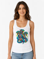 Three Headed Serpent - White