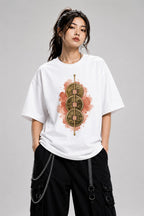 Three Treasures Coin - White