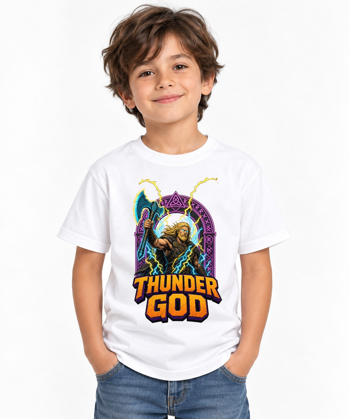 Thunder God - White