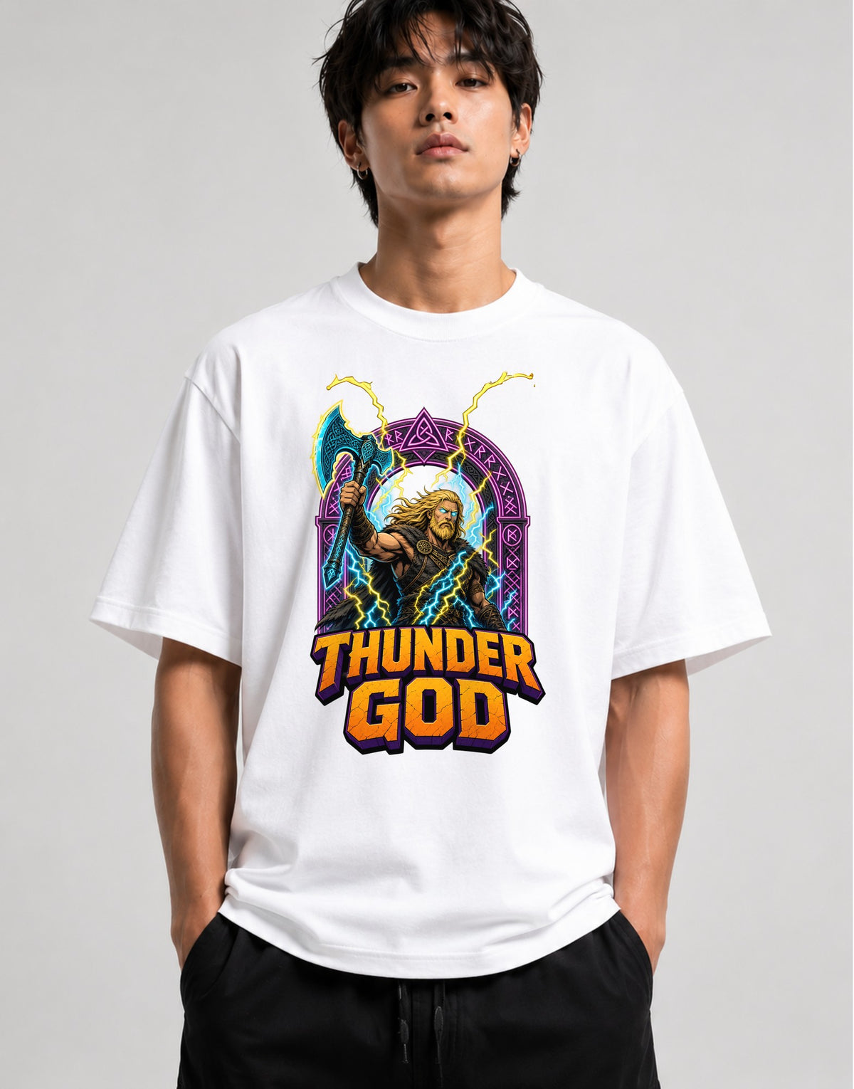 Thunder God - White