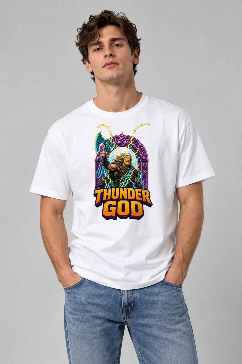 Thunder God - White