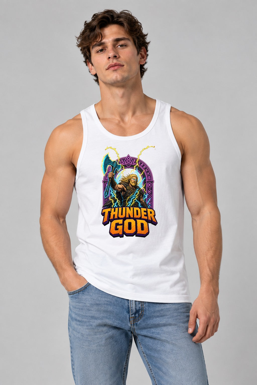 Thunder God - White