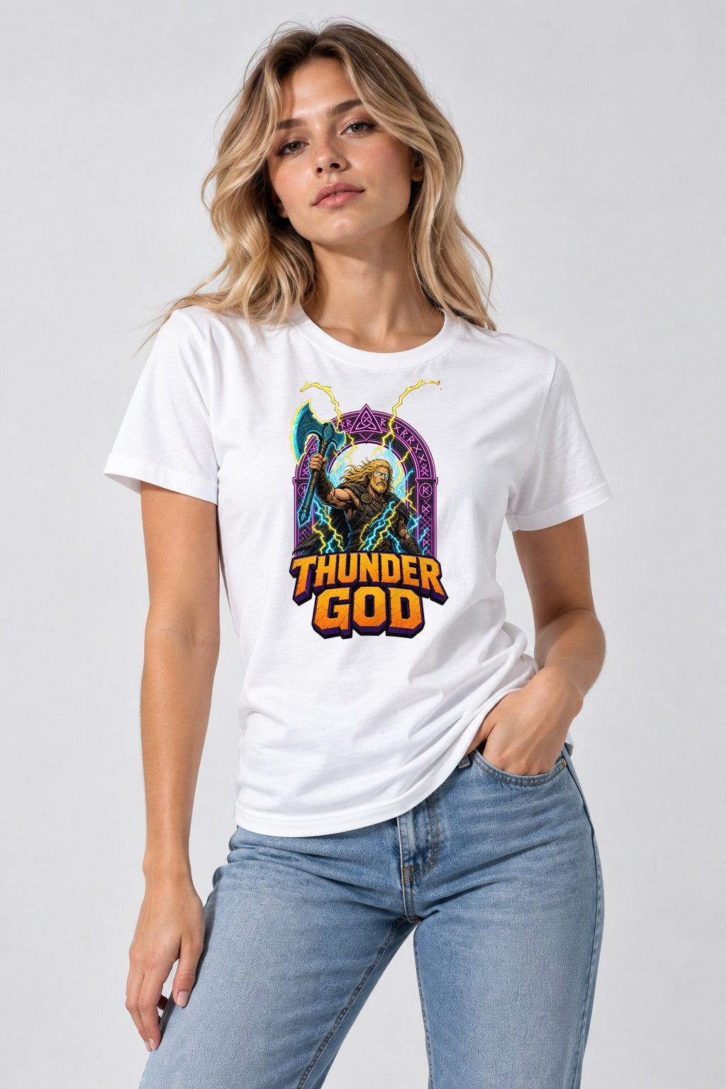 Thunder God - White