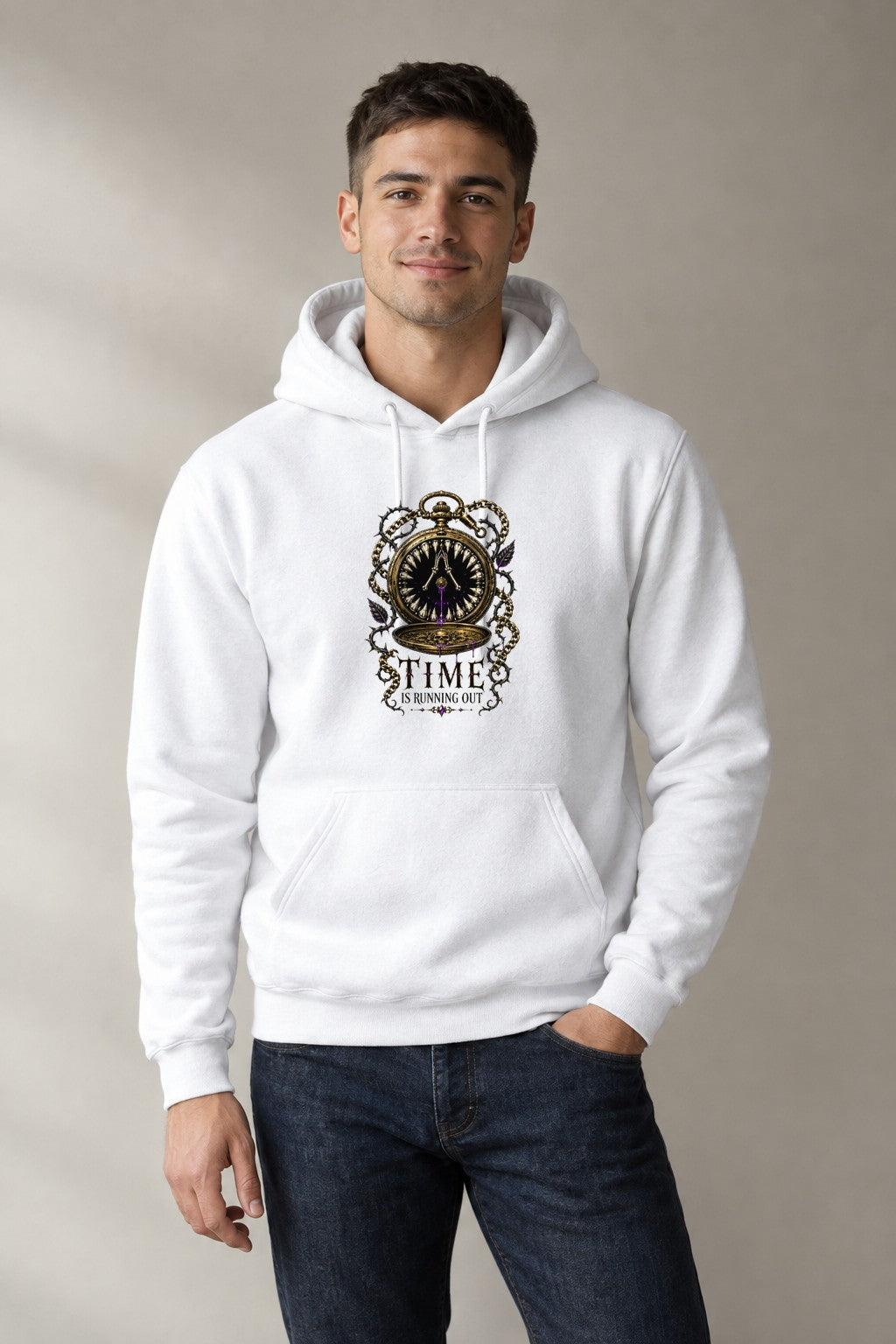 Time Is Running Out - White