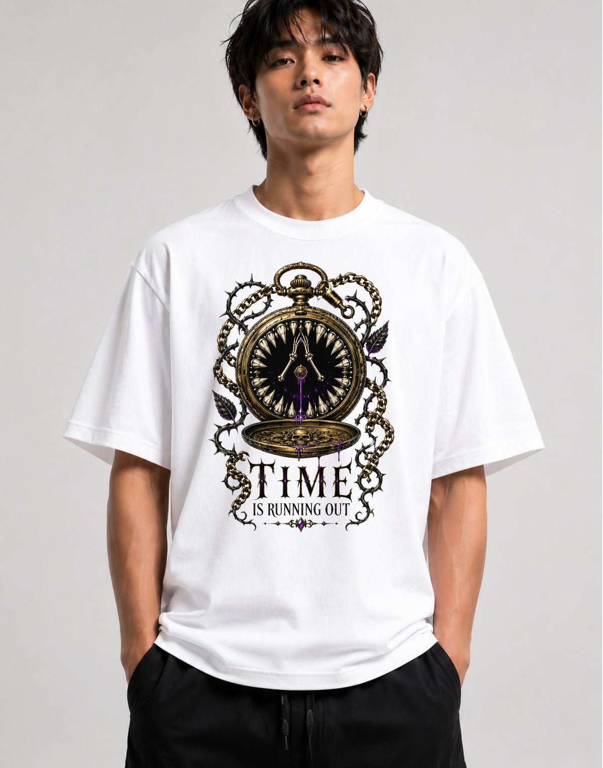Time Is Running Out - White