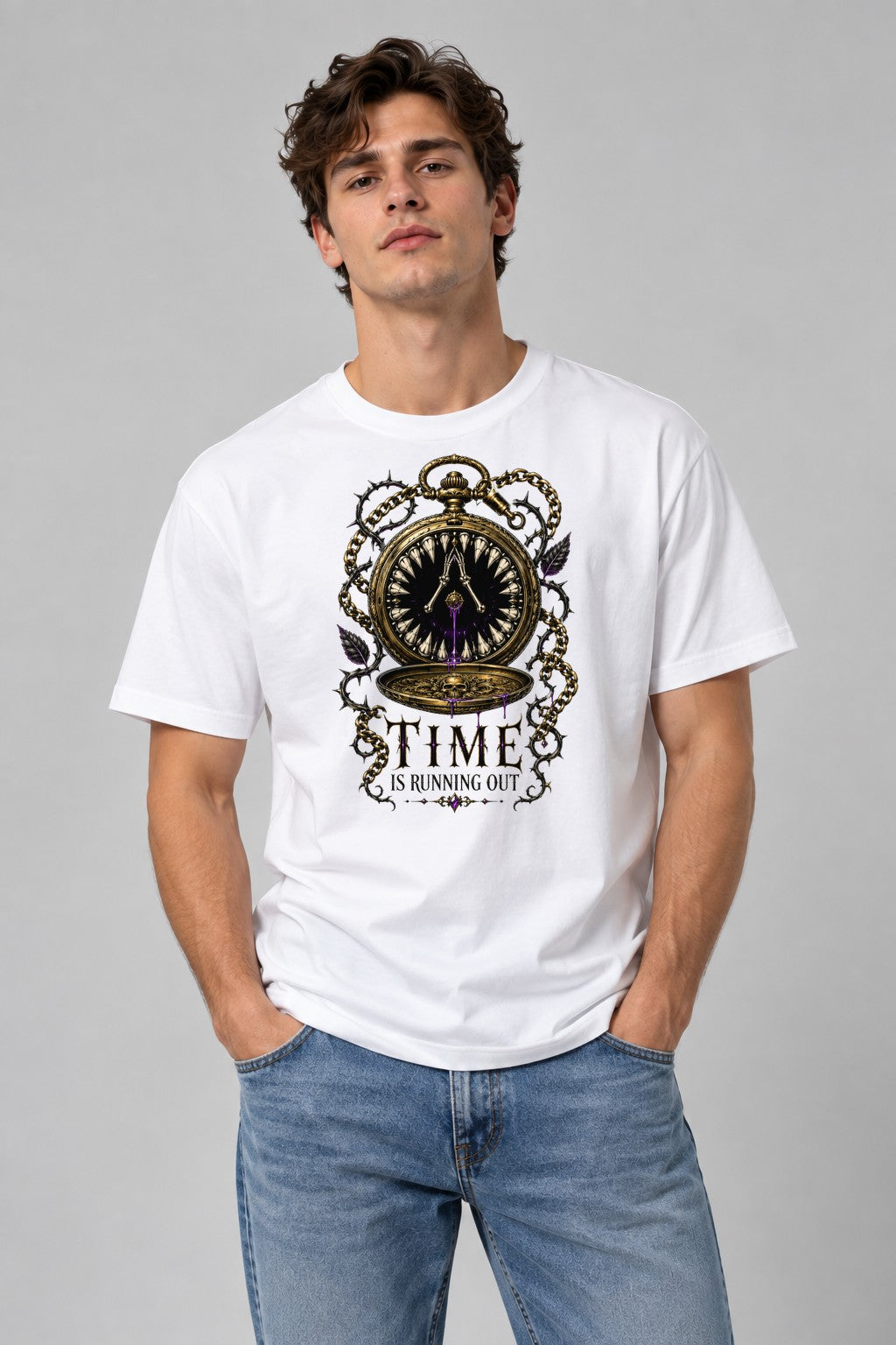 Time Is Running Out - White