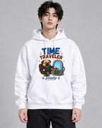 Time Traveler Destination Weekend Fu - White