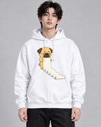 Tired Pug Long To Do List Funny Dog - White
