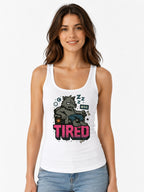 Tired Wolf - White