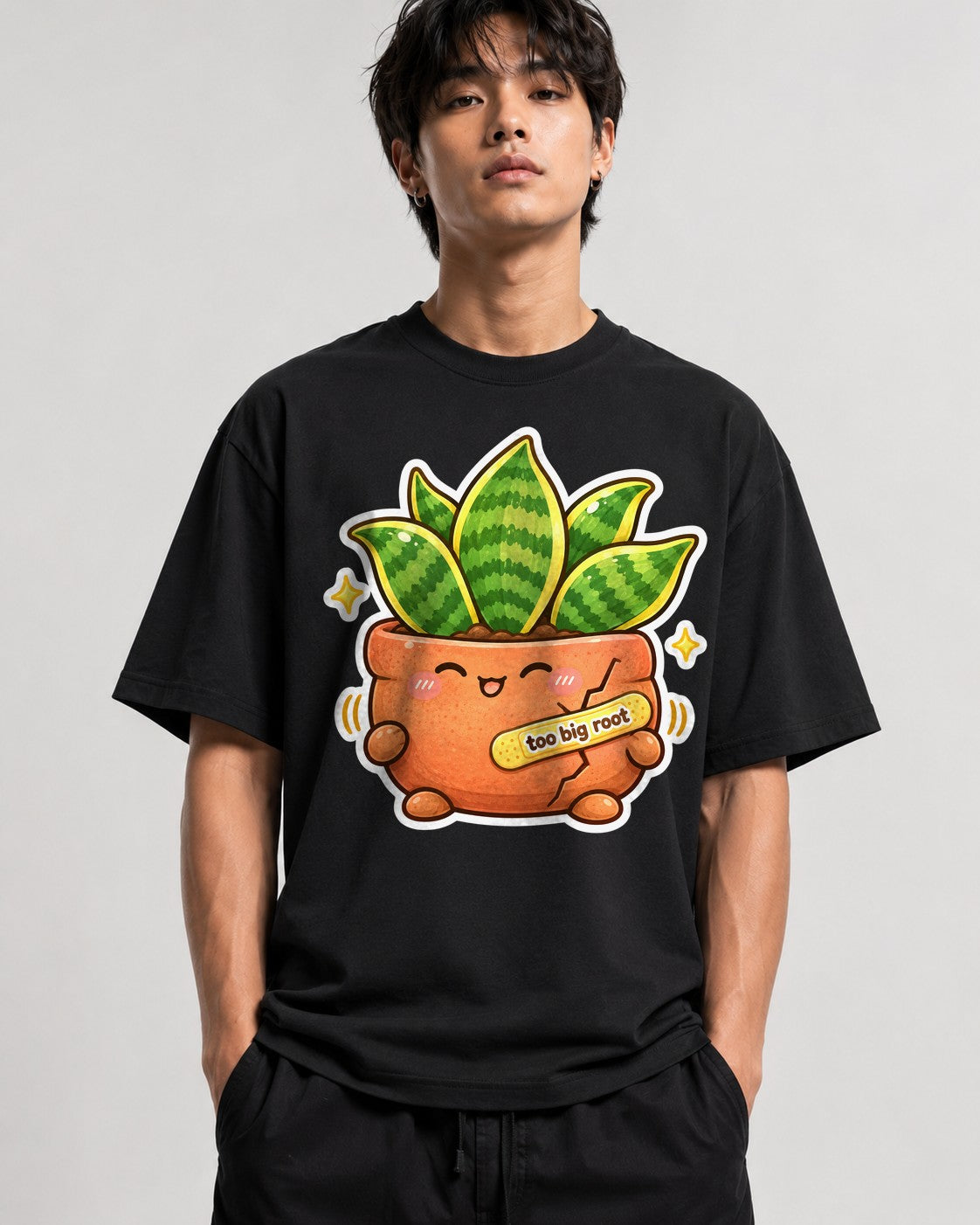 Too Big Root Plant - Black