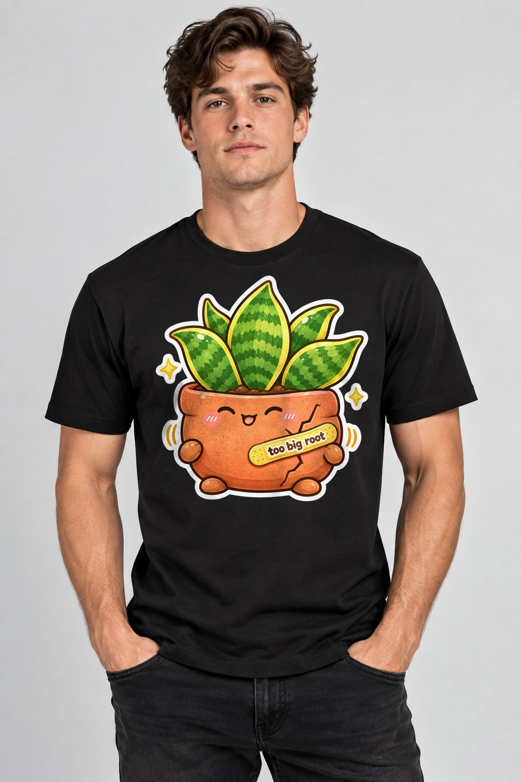 Too Big Root Plant - Black