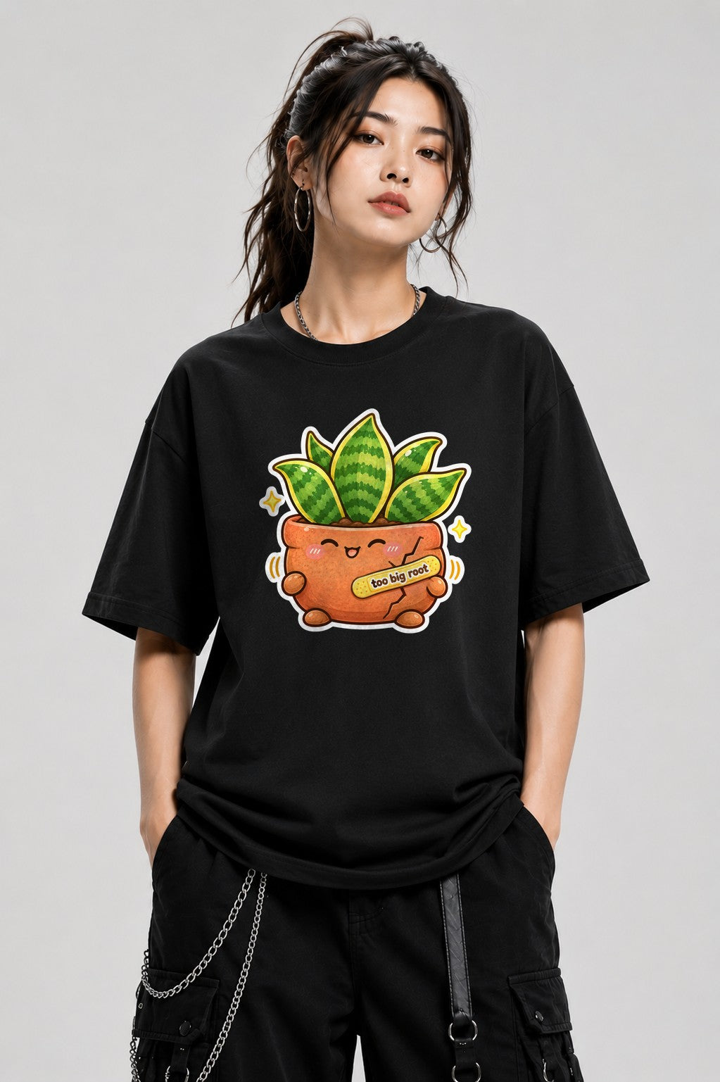 Too Big Root Plant - Black