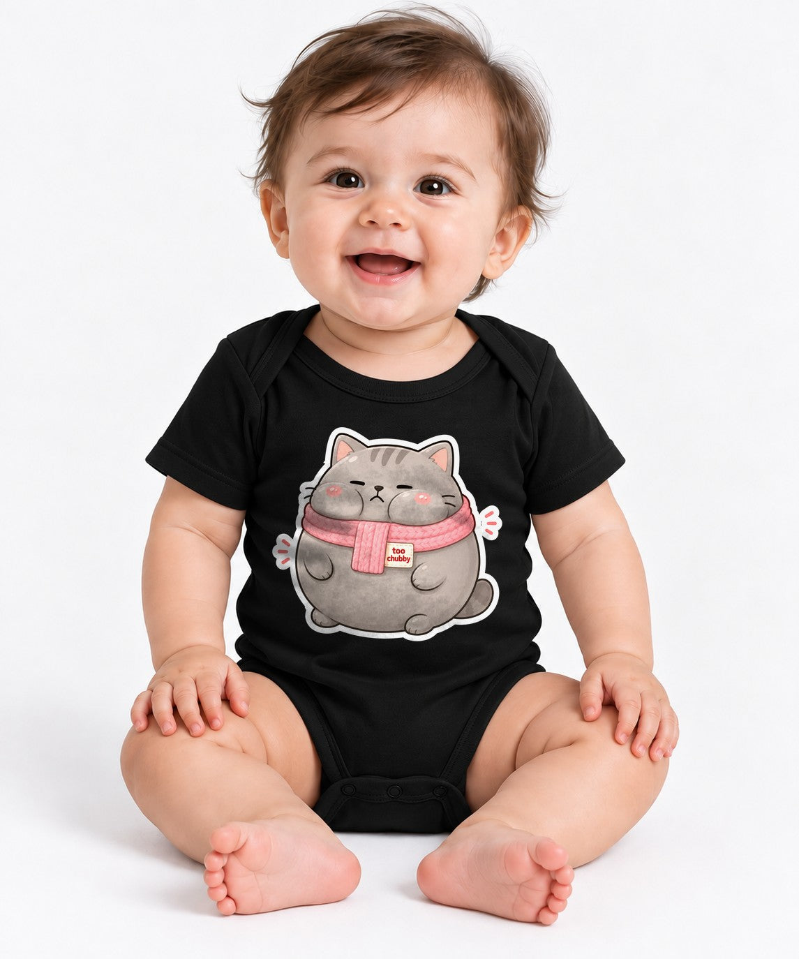 Too Chubby Cat - Black