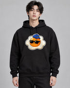 Too Cool Fried Egg Cute Funny Sungla - Black