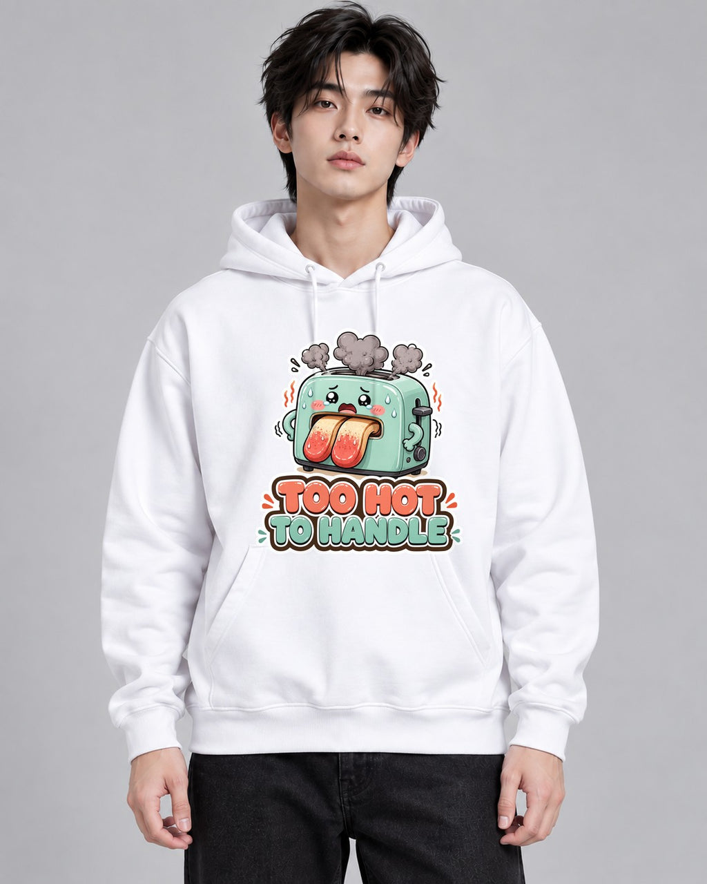 Too Hot To Handle - Cute Overheated - White
