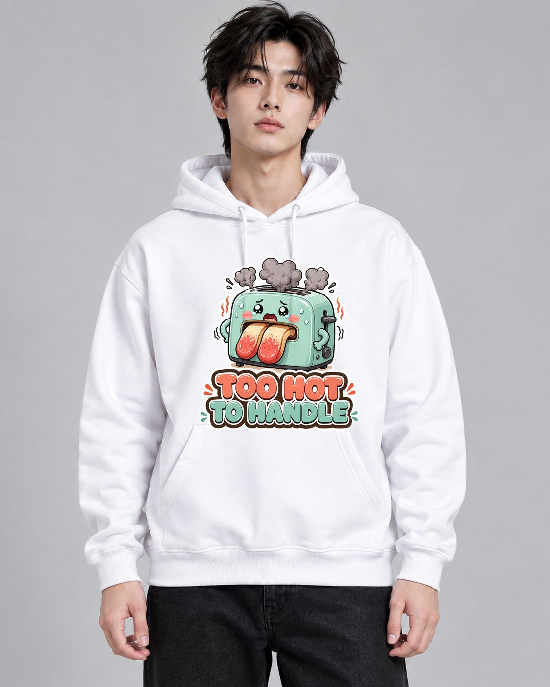 Too Hot To Handle - Cute Overheated - White