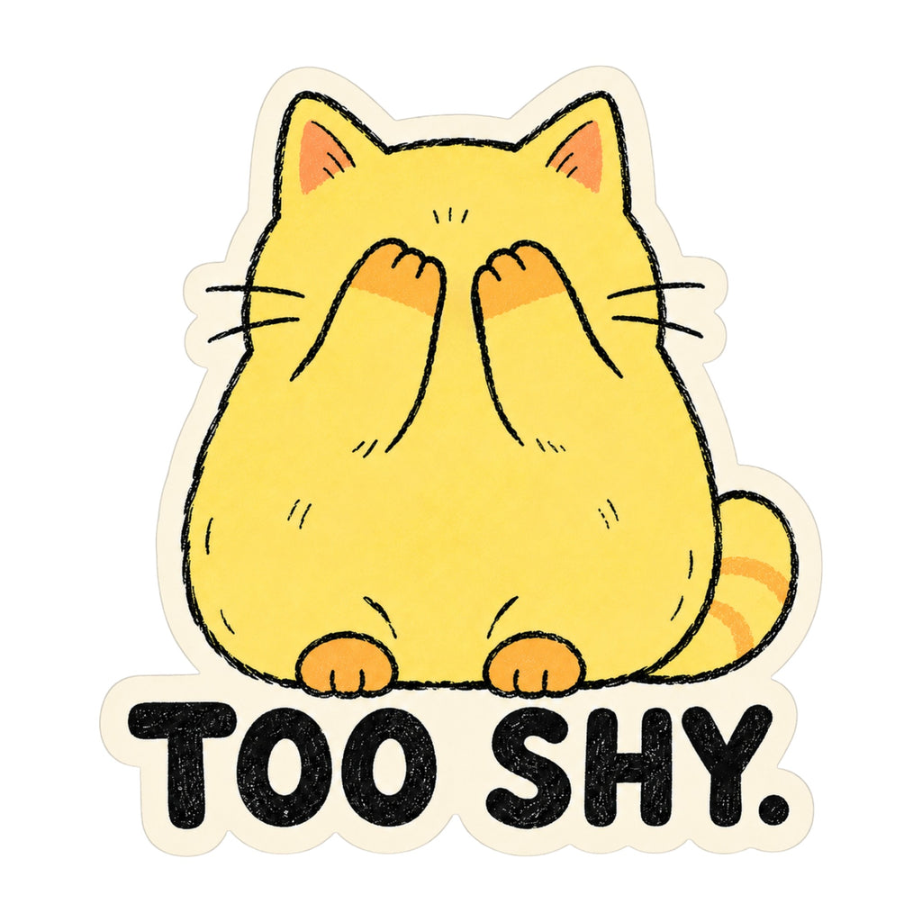 Too Shy Cat