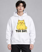 Too Shy Cat - White