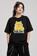 Too Shy Cat - Black