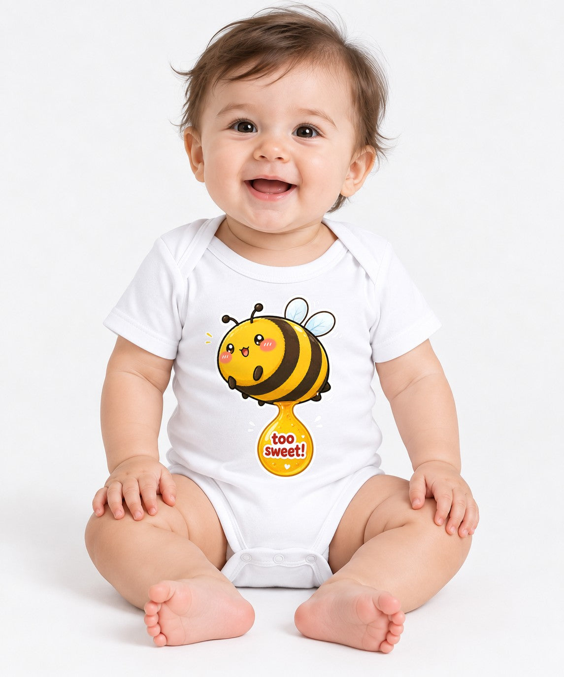 Too Sweet Bee - White