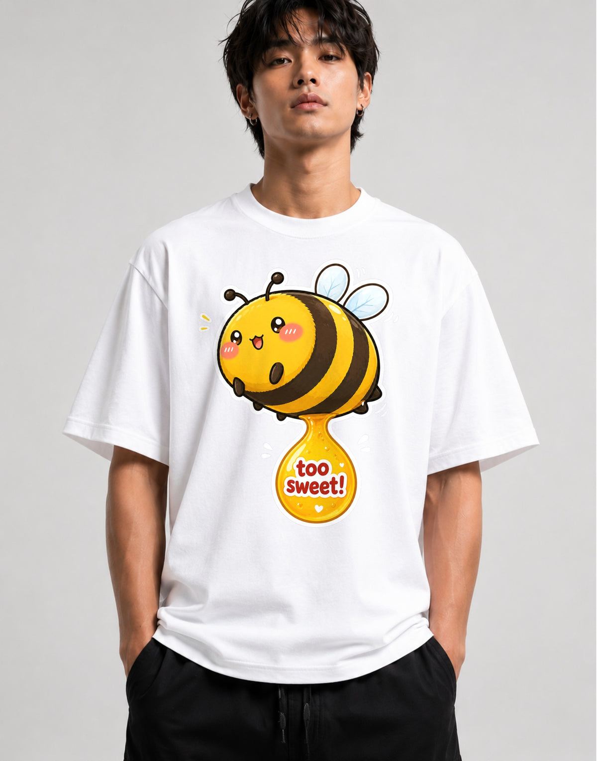 Too Sweet Bee - White