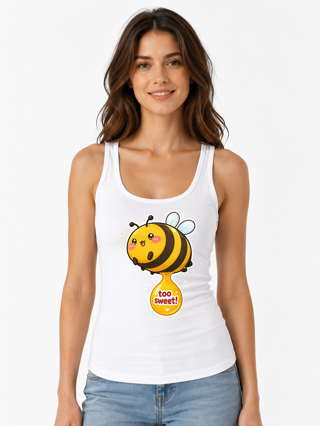 Too Sweet Bee - White