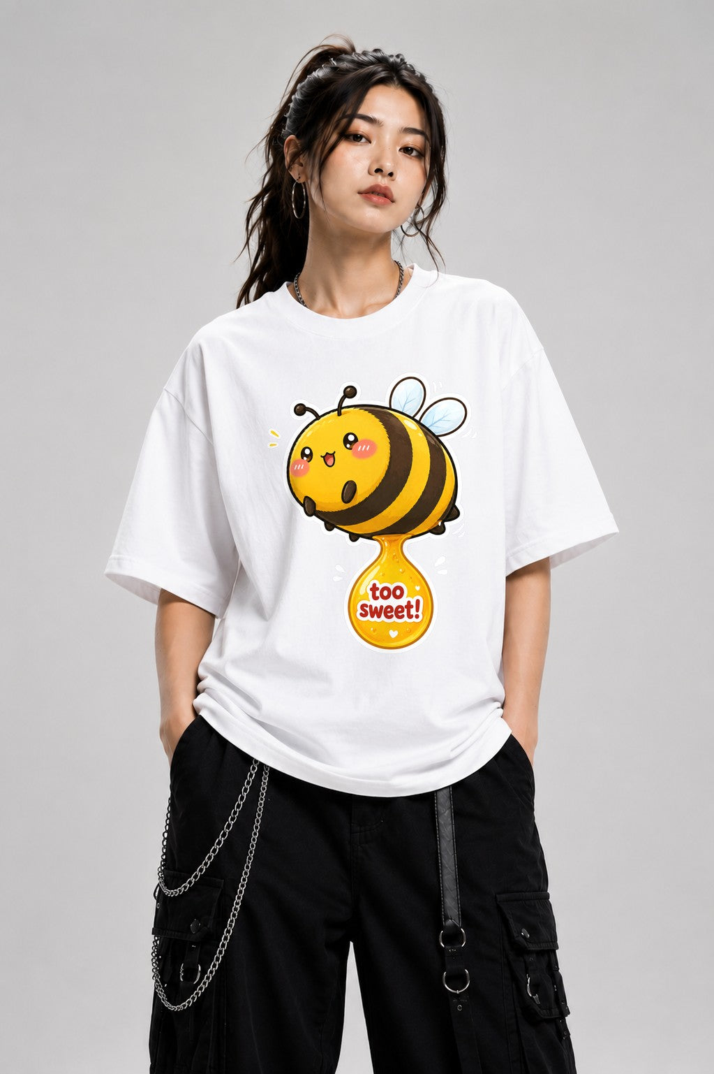 Too Sweet Bee - White