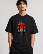 Torii Gate Sunset - Black