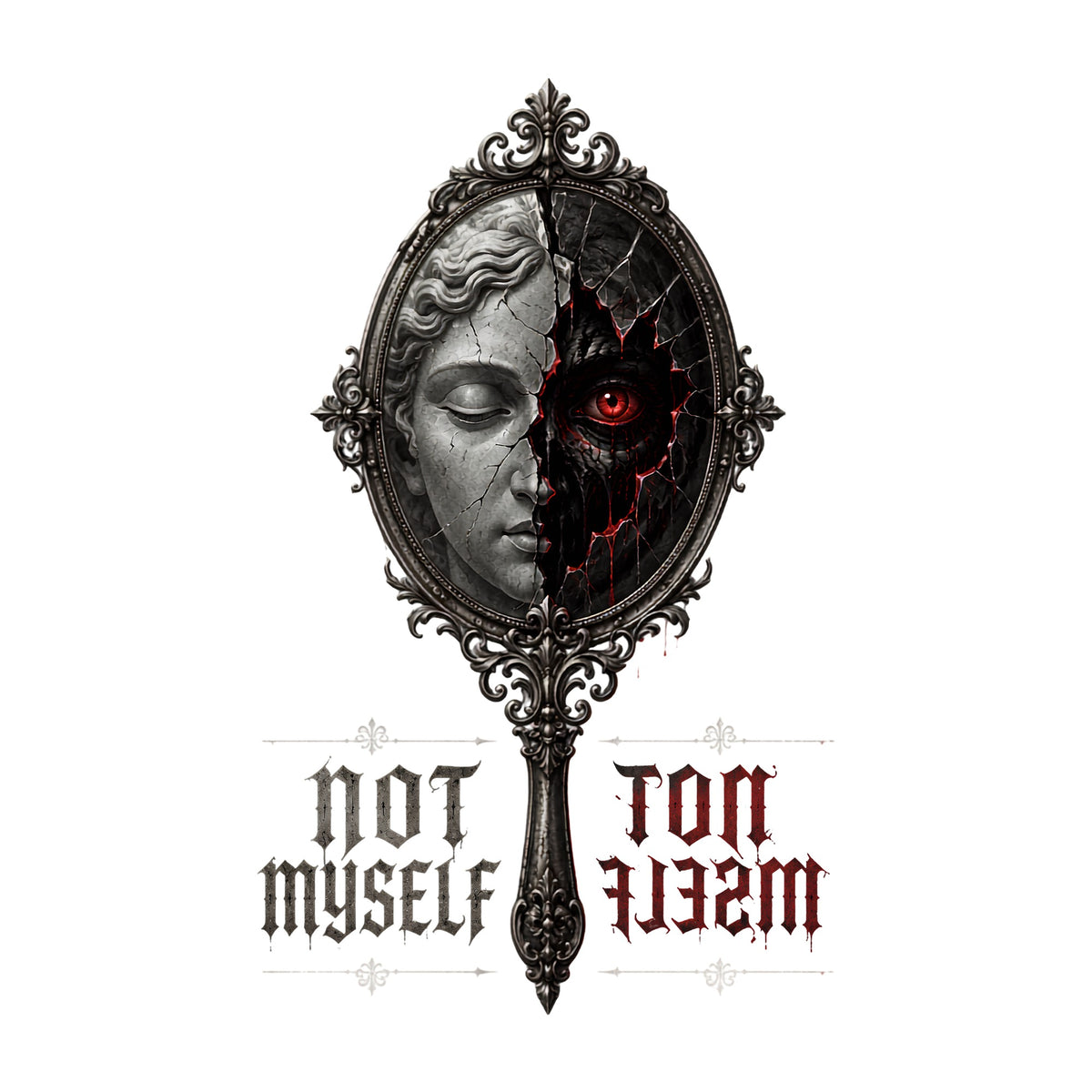 Torn Reflection Mirror