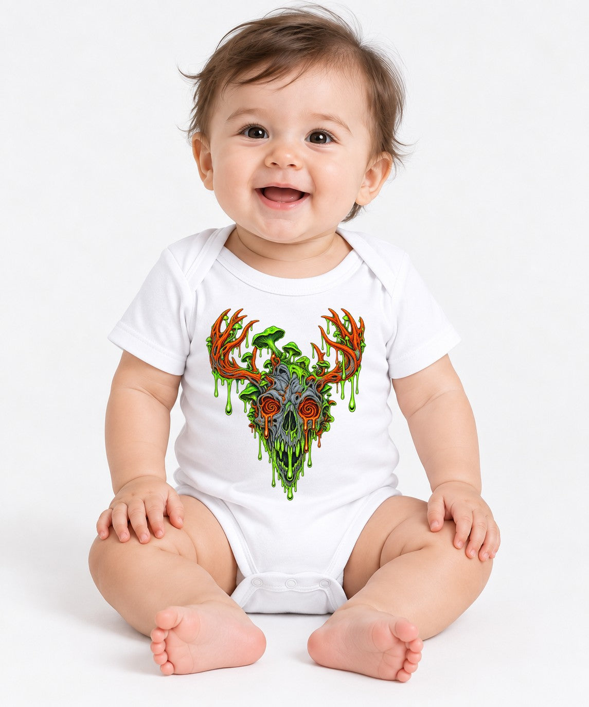 Toxic Deer Skull - White