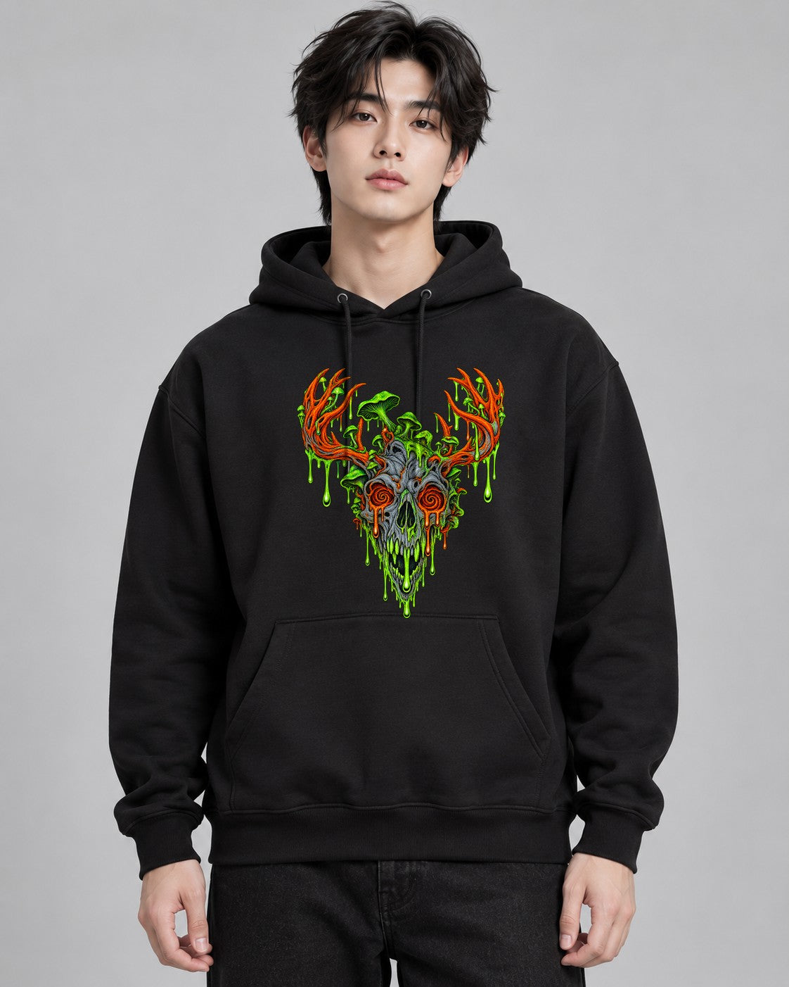 Toxic Deer Skull - Black