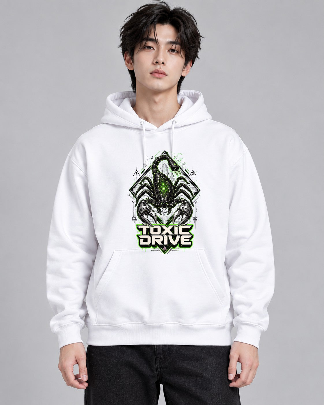 Toxic Drive Scorpion - White