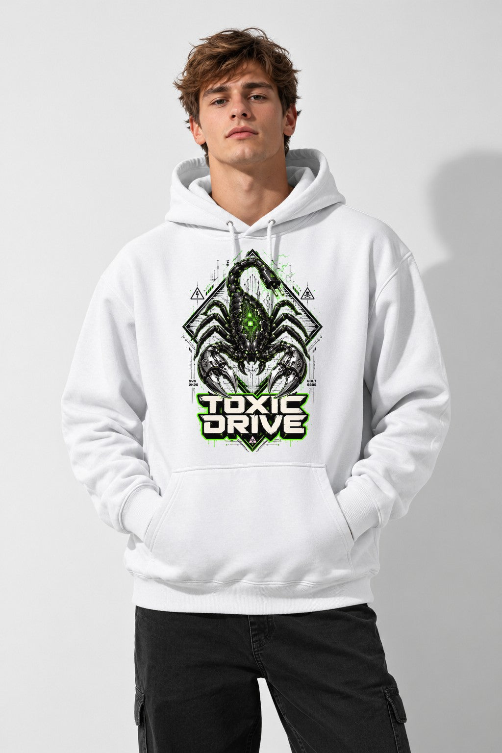 Toxic Drive Scorpion - White