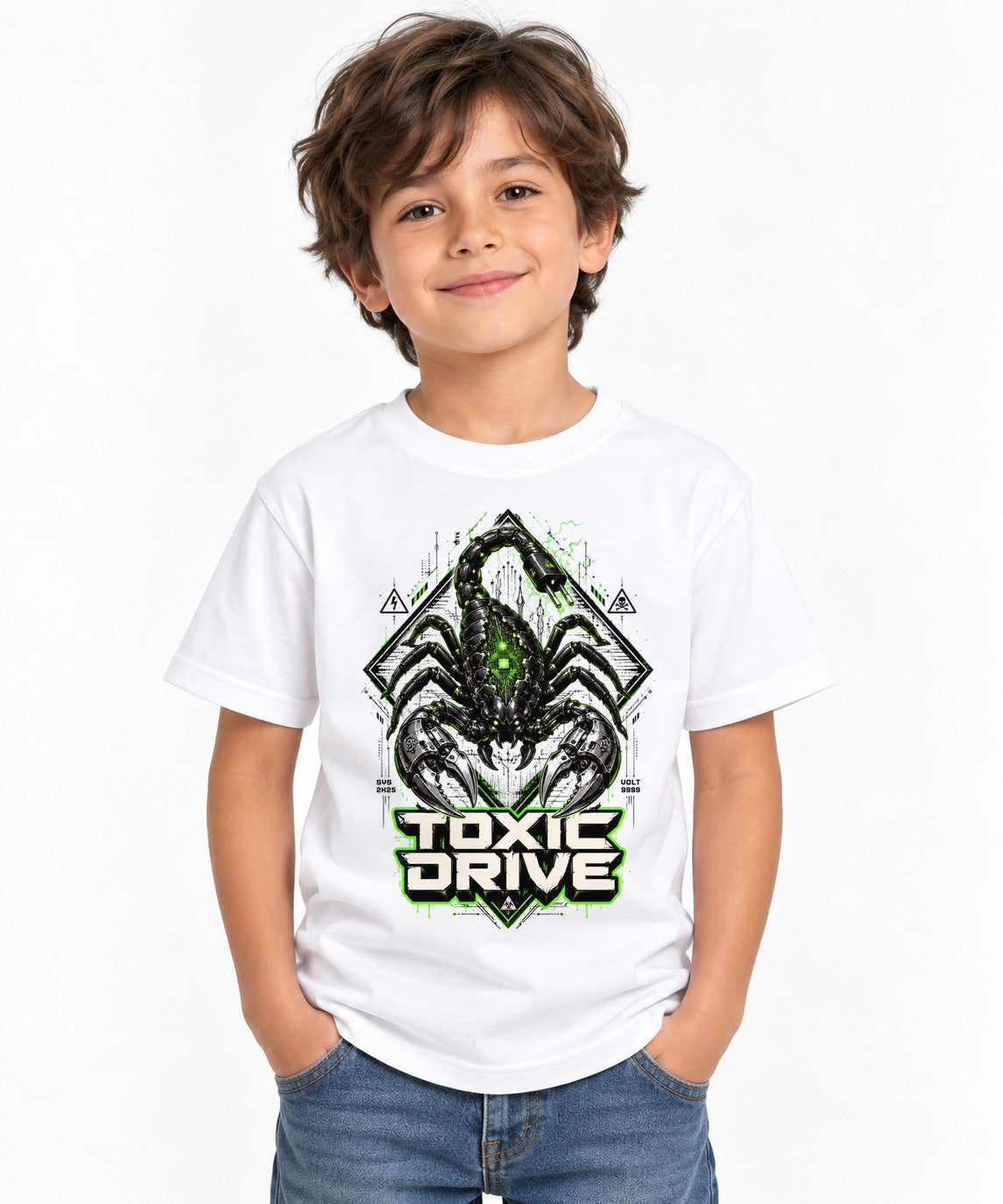 Toxic Drive Scorpion - White