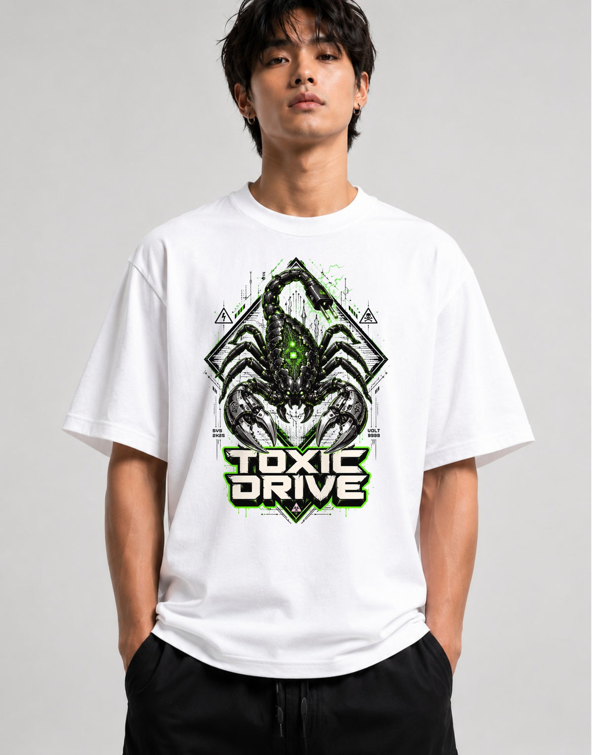 Toxic Drive Scorpion - White