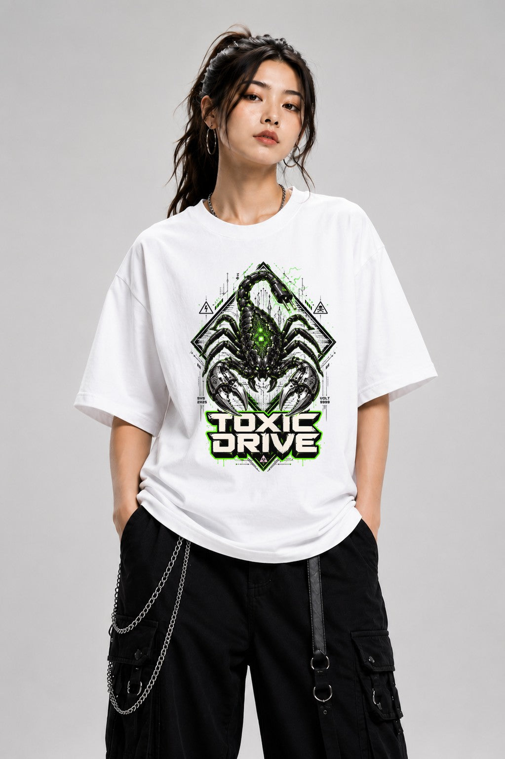Toxic Drive Scorpion - White