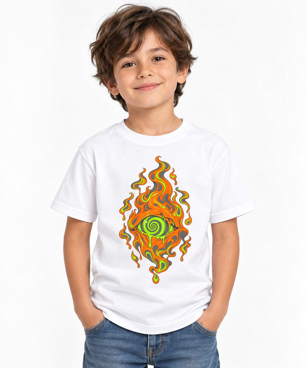 Toxic Flame Eye - White