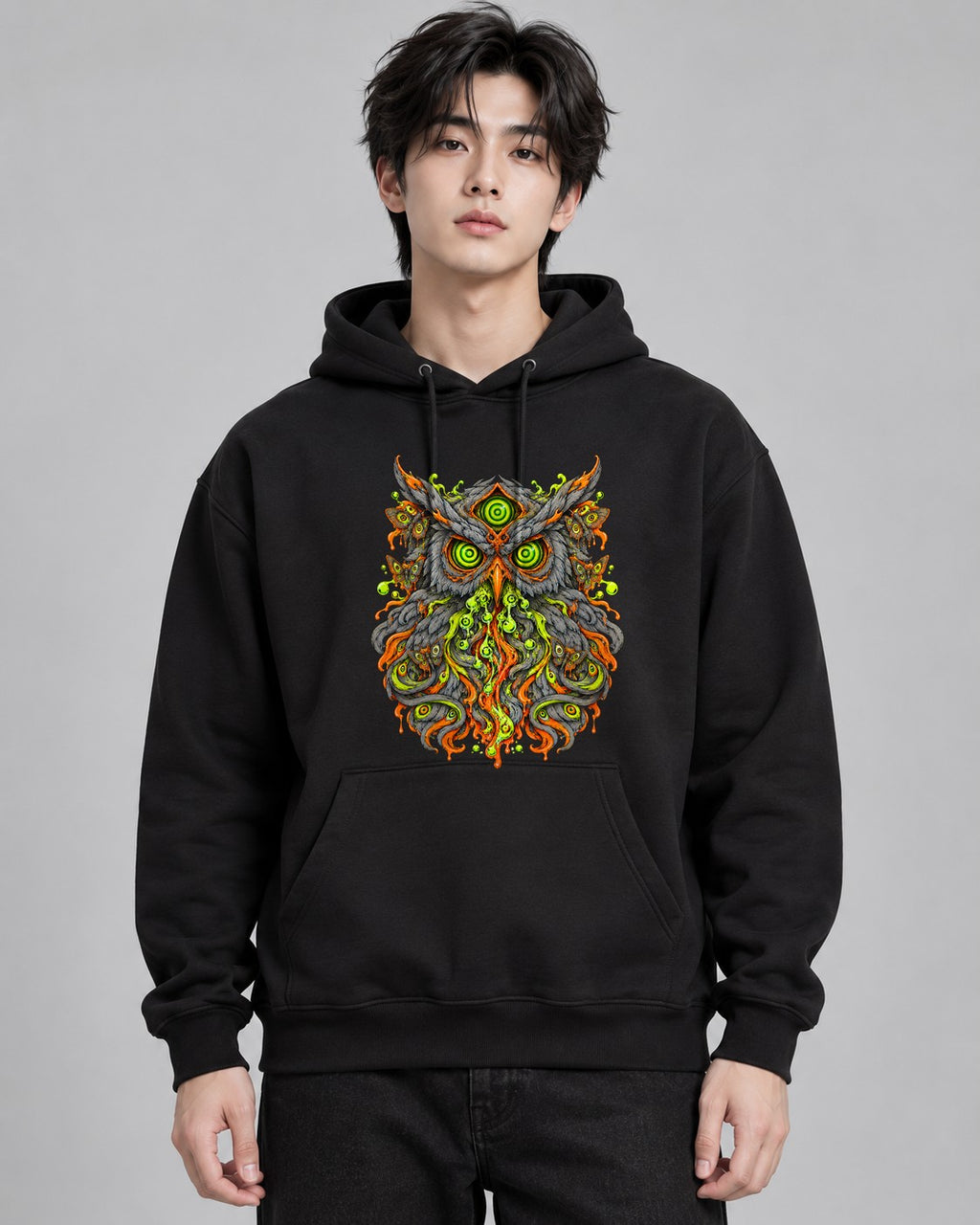 Toxic Owl Guardian - Black