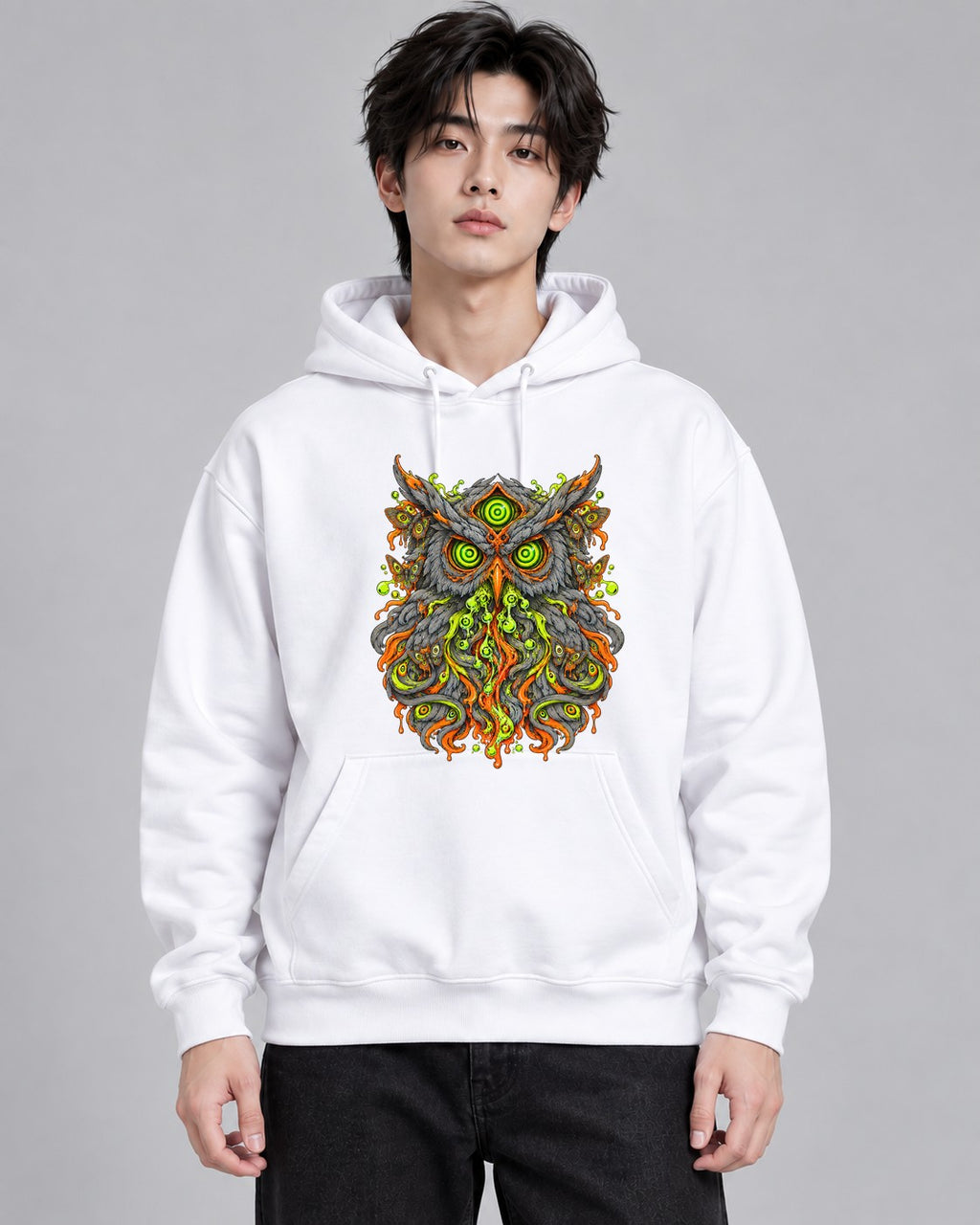 Toxic Owl Guardian - White