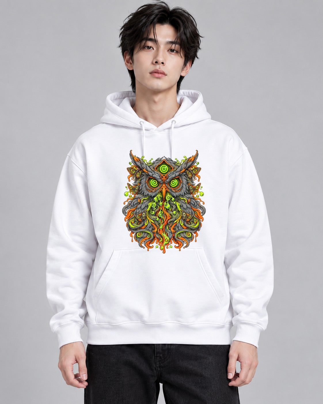 Toxic Owl Guardian - White