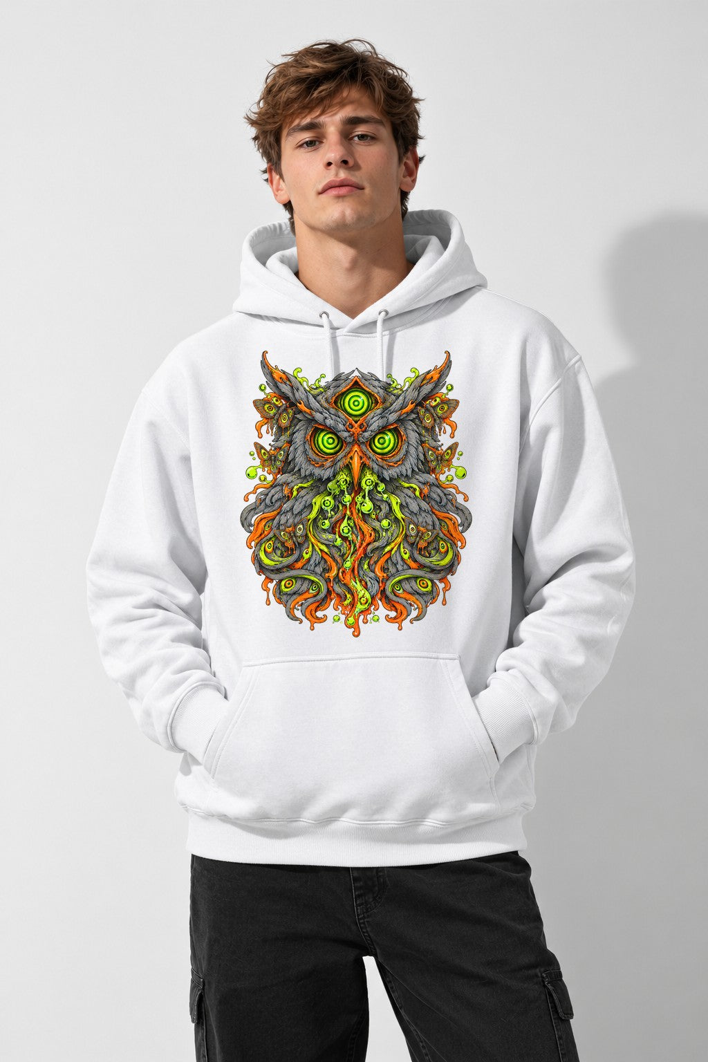 Toxic Owl Guardian - White