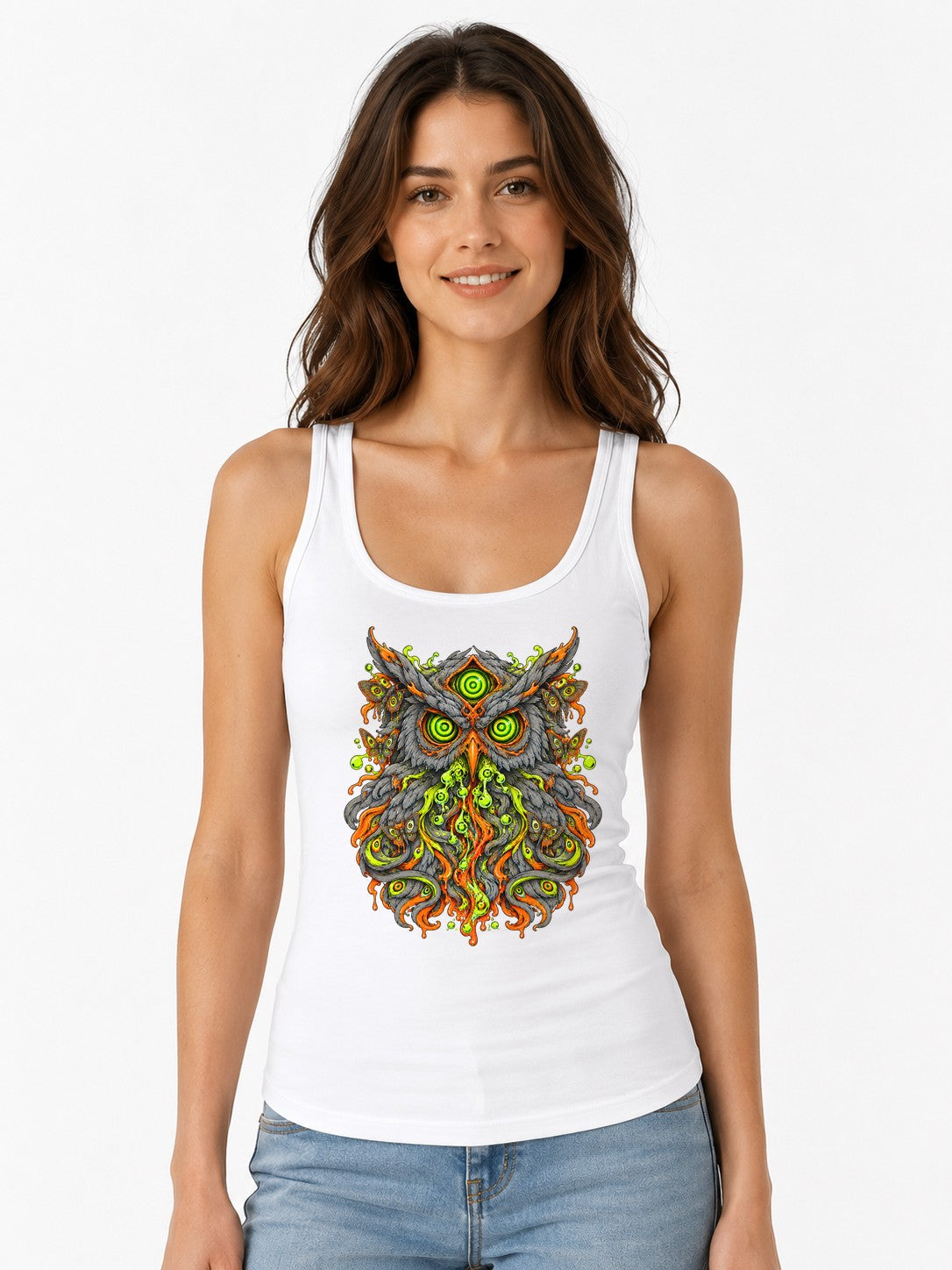 Toxic Owl Guardian - White