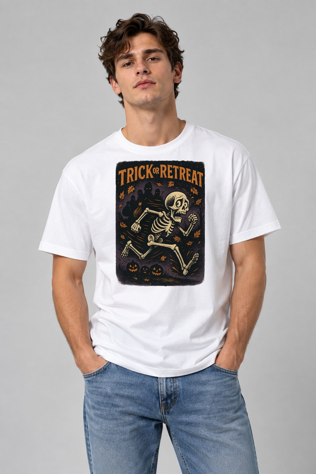 Trick or Retreat - White