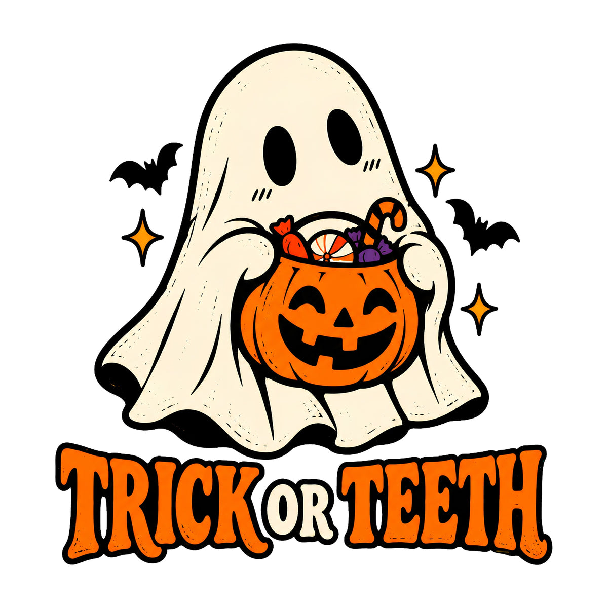 Trick Or Teeth Ghost