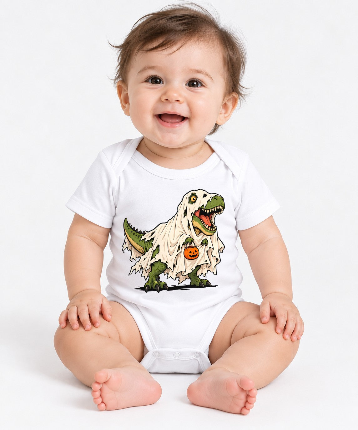 Trick or Treat Rex - White